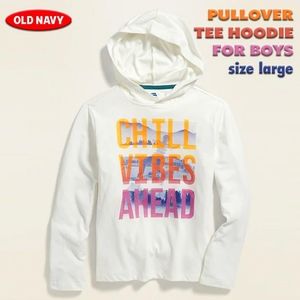 Pullover Tee Hoodie for Boys